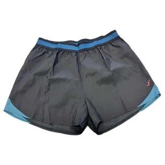 Shorts Elite Running Feminino - Preto e Azul Preto E Azul EG2