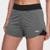 Shorts Fila Double Basic Train III Feminino - Preto+Cinza