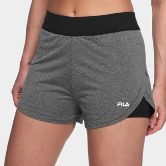 Shorts Fila Double Basic Train III Feminino