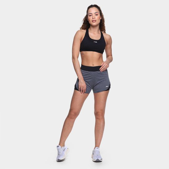 Shorts Fila Double Basic Train III Feminino