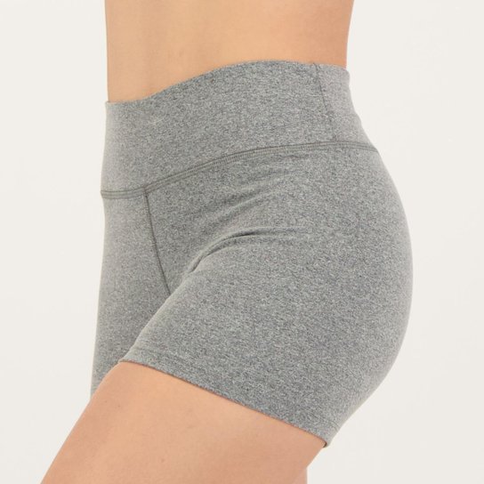 Shorts Fila Flat Life Feminino Cinza