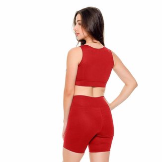 Shorts Fitness Cintura Alta United