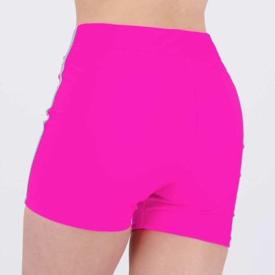 Shorts Hotpants Puma Gym To Swim Feminino Rosa e Verde
