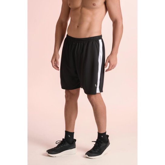 Shorts Lupo AM RUNN com forro interno e detalhes refletivos