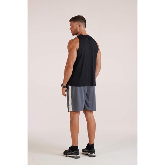 Shorts Lupo AM RUNN com forro interno e detalhes refletivos