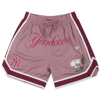 Shorts New Era New York Yankees Mlb Floral Masculino