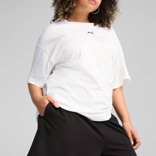 Shorts Puma ESS Small NO. 1 Logo 4 Feminino