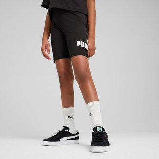 Shorts Puma Juvenil Legging ESS No.1 Logo Feminino