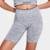Shorts Speedo Cintura Alta Feminino - Cinza