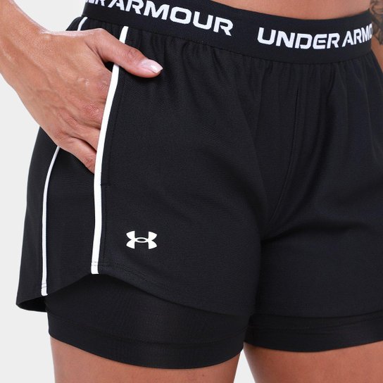 Shorts Under Armour Play Up 2 em 1 Feminino