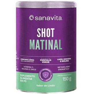 Shot Matinal Sanavita 150g Dose diária de Saúde e Bem Estar Imunidade e Metabolismo