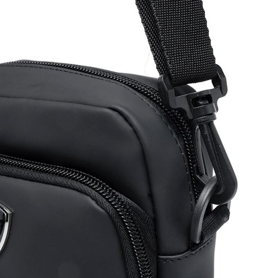 Shoulder Bag Centurion Casual Masculina Bolsa Tranversal Reforçada Passeio