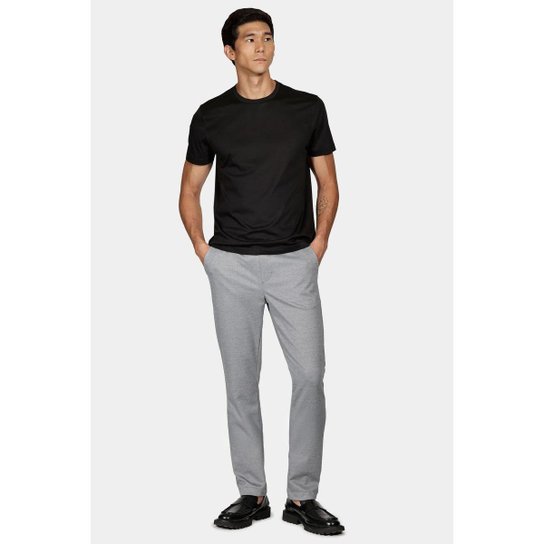 Silk Aramis Blend Modal T-Shirt Marinho