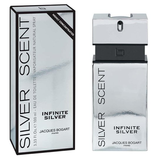 Silver Scent Infinite Silver Jacques Bogart - Perfume Masculino - Eau de Toilette 100ml