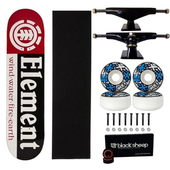 Skate Element Montado 8.0 Roda Next 53mm Truck 139mm