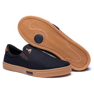 Slip On Tênis Masculino Calce Fácil Lona Casual Polo Joy