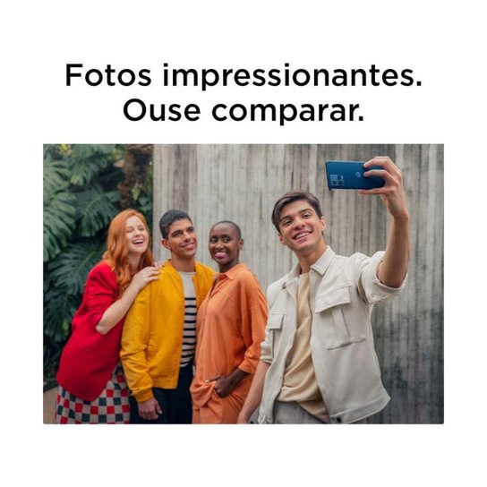 Smartphone Motorola Edge 30 Fusion 256GB 5G 4GB RAM 6,6” Câm. Tripla + Selfie 32MP