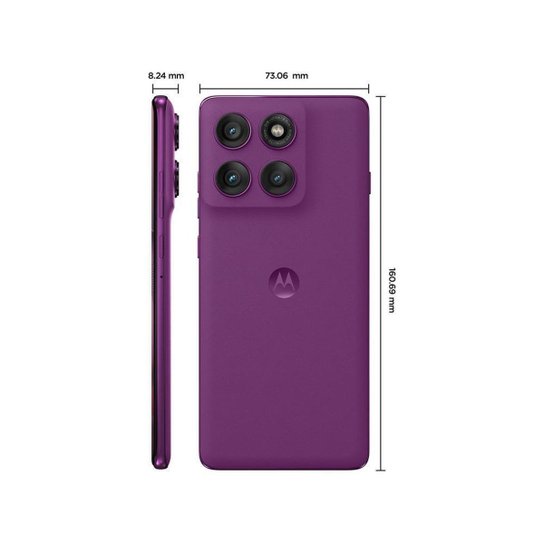 Smartphone Motorola Edge 60 Pro 256GB 5G 24GB RAM 6,7" Câm. Tripla + Selfie 50MP