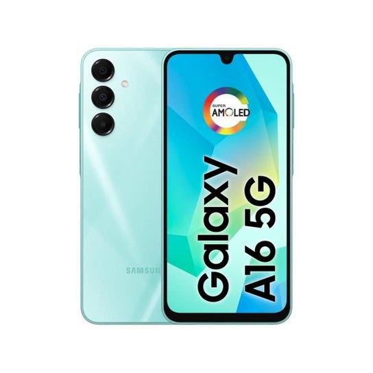 Smartphone Samsung Galaxy A16 256GB 5G 4GB RAM 6,7" FHD+ Câm Tripla até 50MP + Selfie 13MP