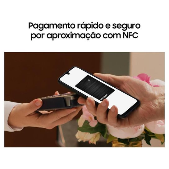 Smartphone Samsung Galaxy A16 256GB 5G 4GB RAM 6,7" FHD+ Câm Tripla até 50MP + Selfie 13MP