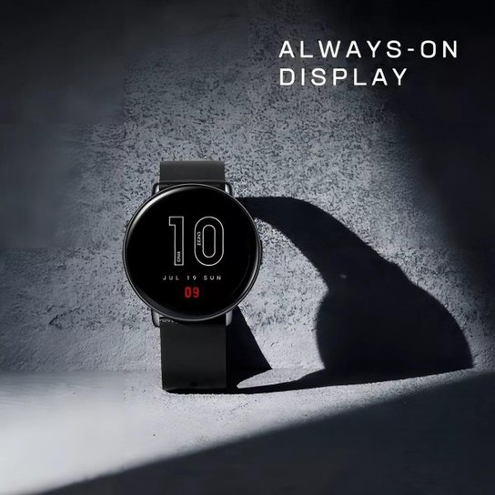 Smartwatch Amazfit Zepp E Global Circle Versão Smartwatch 5ATM GPS À Prova D 'Água