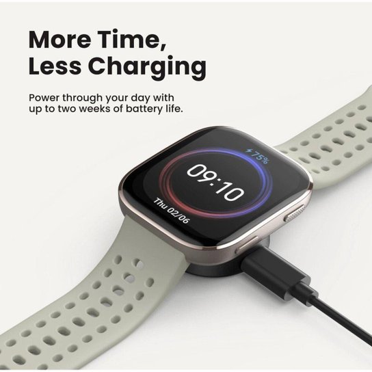 Smartwatch Bip 6 Amazfi Bip 6 GPS com 5 Sist de Satélite e Bluetooth 5.2