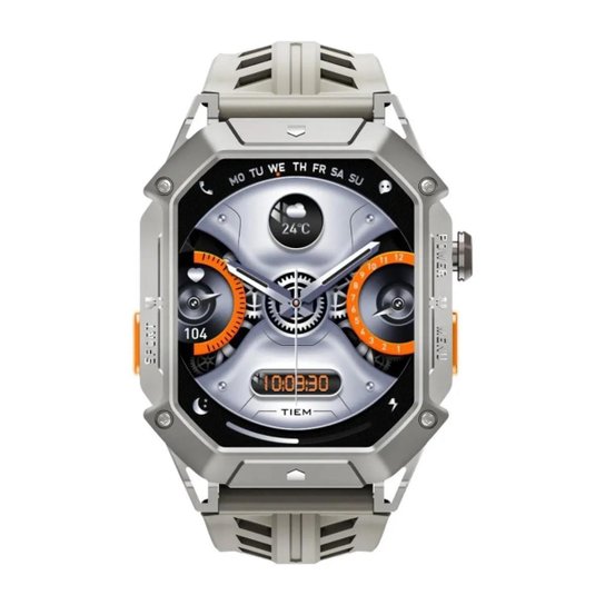 Smartwatch Relógio Haylou Iron N1 Amoled 2.13" Militar 5 Ultra