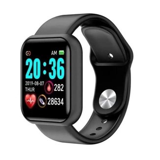 Smartwatch Relógio Inteligente Smartband D20 Bluetooth 4.0 Y68 Coloca Foto na Tela Unissex