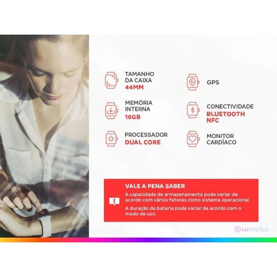 Smartwatch Samsung Galaxy Watch5 BT 44mm 16GB Bluetooth