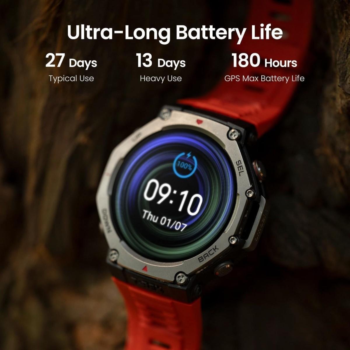 Smartwatch T-Rex 3 Amazfi GPS Amoled A2323 Bluetooth 5.2 | Allianz
