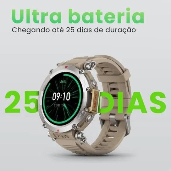 Smartwatch T-Rex Ultra Amazfi GPS Amoled 1.3" Militar 3