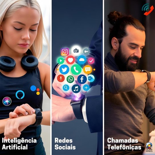 Smartwatch W69+ Plus Série 10 Ultra 49mm Nfc Super Amoled 2gb 2 Pulseiras Lançamento Gps Induçao