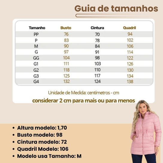 Sobretudo Casaco Puffer Nylon Bobojaco Feminino Plus Com Capuz