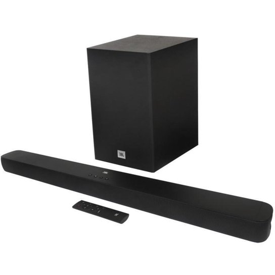 Soundbar JBL Cinema SB180 com subwoofer sem fio