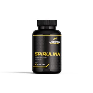 Spirulina Moderna Suplementos 60 Cápsulas