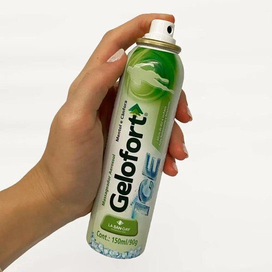 Spray Aerosol de Massagem Gelofort Ice (90g)