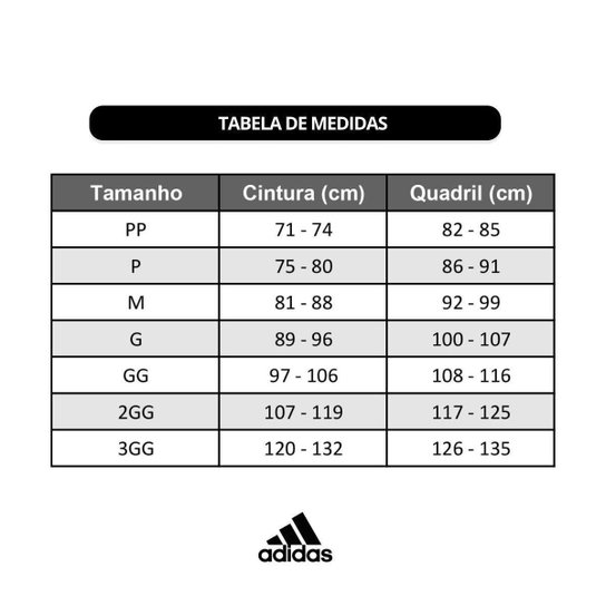 Sunga Adidas Masculina Boxer 3 Listras