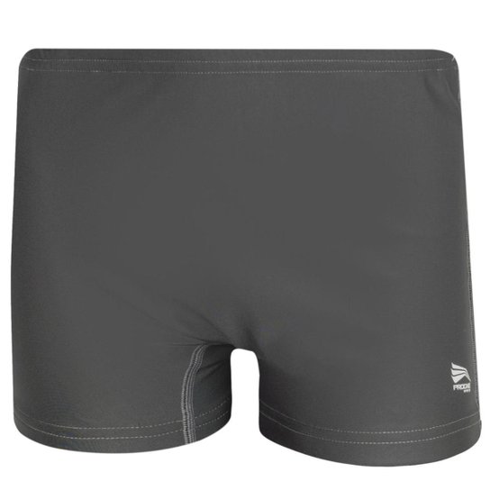 Sunga Masculina Boxer Lisa Preta Adulto Praia Natação Piscina Premium Progne Sports