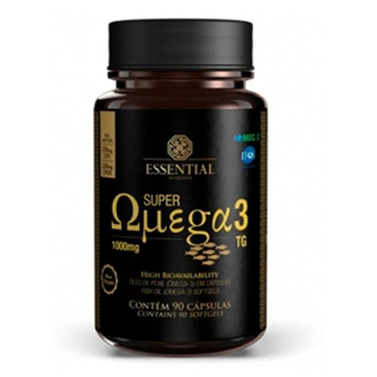 Super Ômega 3 Tg 1000mg 90 Cápsulas Essential Nutrition