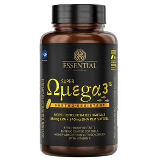 Super Omega 3 TG Gastro-Resistant 90 Cápsulas – Essential Nutrition