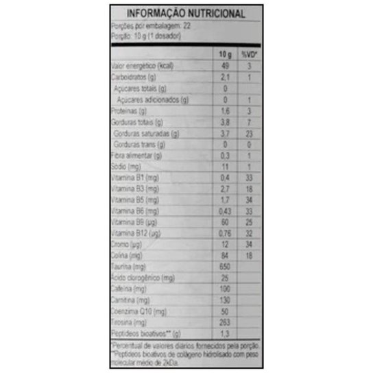 SuperCoffee 3.0 Lingua de Gato Kopenhagen 380g Caffeine Army