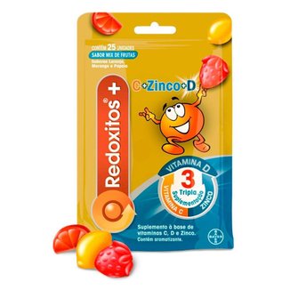 Suplemento Alimentar Bayer – Redoxintos C+D+ZINCO 25 Caps