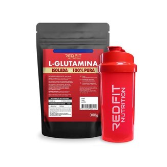 Suplemento em Pó Re Fit Nutrition Importado 100% Puro Aminoácido L-Glutamina 300g