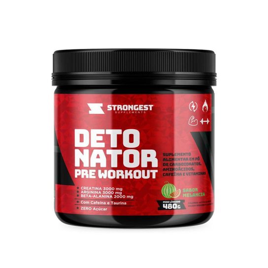 Suplemento Pré Treino Detonator Strongest 480g