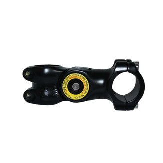 SUPORTE AHEADSET 31.8 90MM 50° C/REGULAGEM ALUMINIO PRETO
