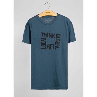 T-shirt eco rustic think global OSKLEN
