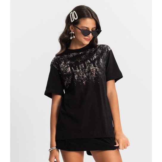 T - Shirt Juvenil Feminina Minty
