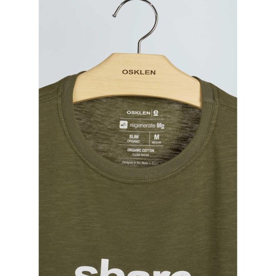 T-shirt organic rough share OSKLEN