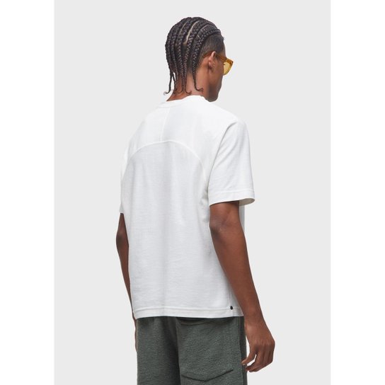 T-shirt over canelado light OSKLEN