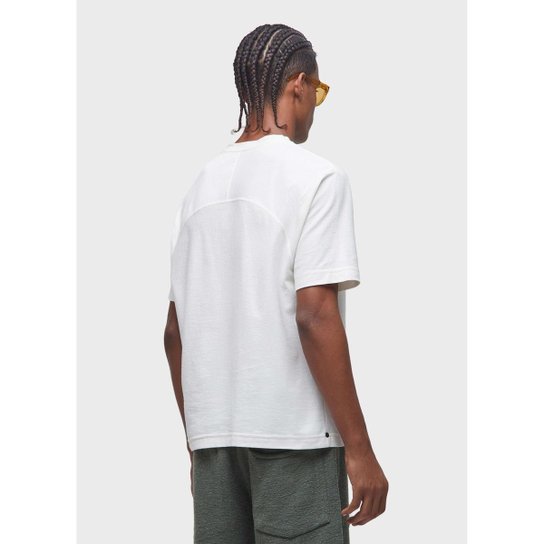 T-shirt over canelado light OSKLEN